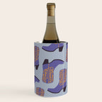 Purple Cowgirl Boot Wine Chiller Gallery Image 1