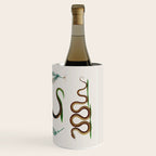 Albertus Seba Three Snakes And Floral Vines  Wine Chiller Gallery Image 3