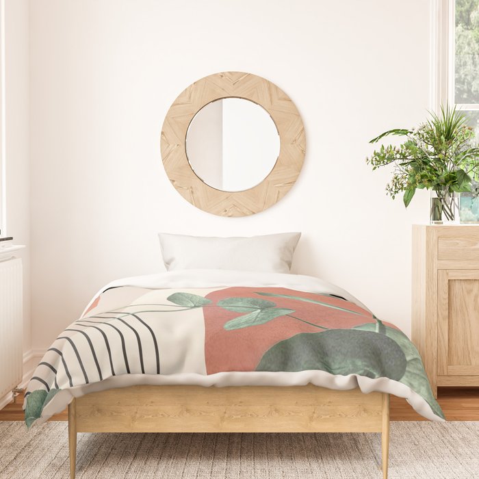 Nature Geometry IV Duvet Cover Gallery Image 3