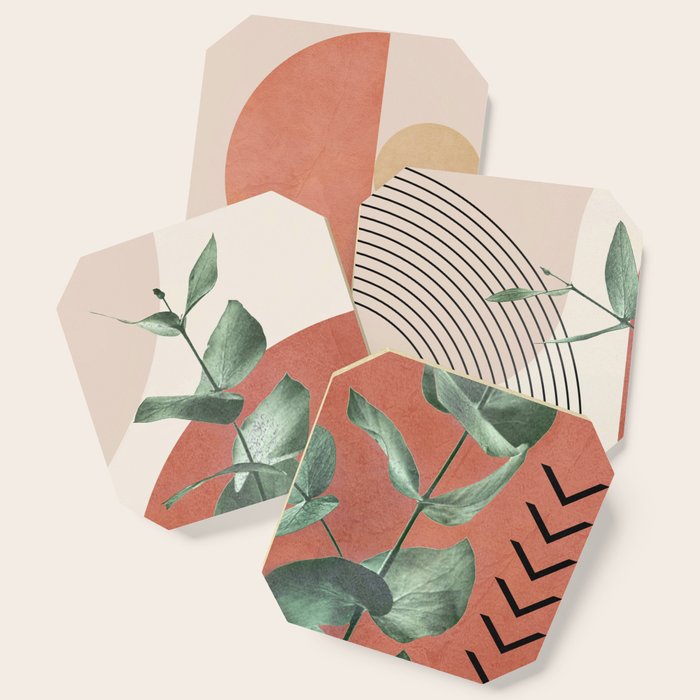 Nature Geometry IV Coaster Gallery Image 1