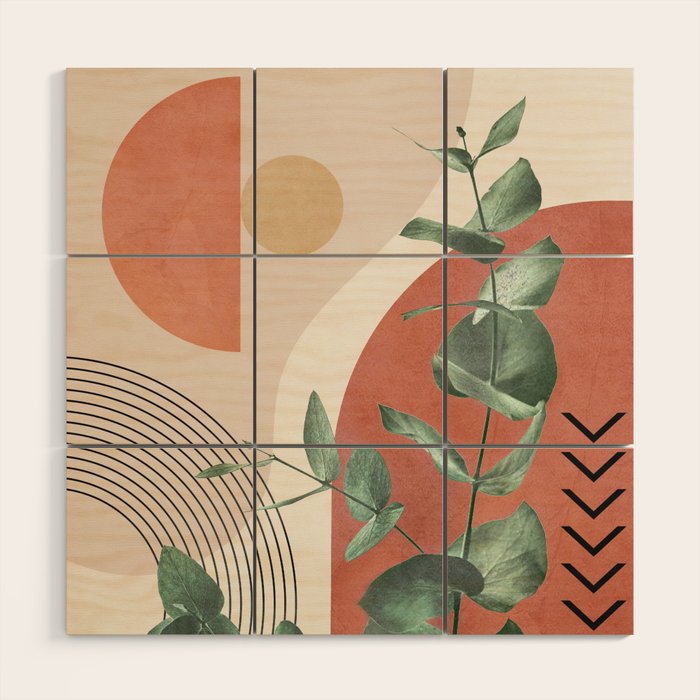 Nature Geometry IV Wood Wall Art Gallery Image 1