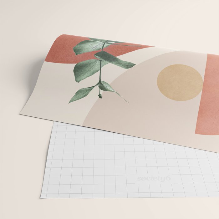 Nature Geometry IV Wrapping Paper Gallery Image 2