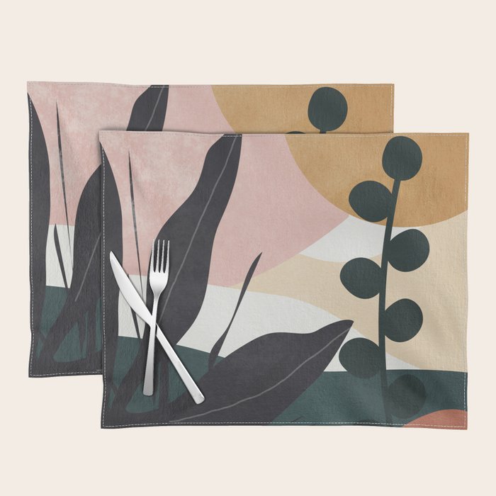 Abstract Landscape Placemat Gallery Image 1