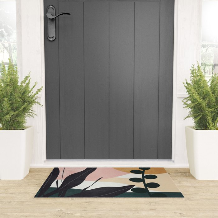 Abstract Landscape Welcome Mat Gallery Image 3