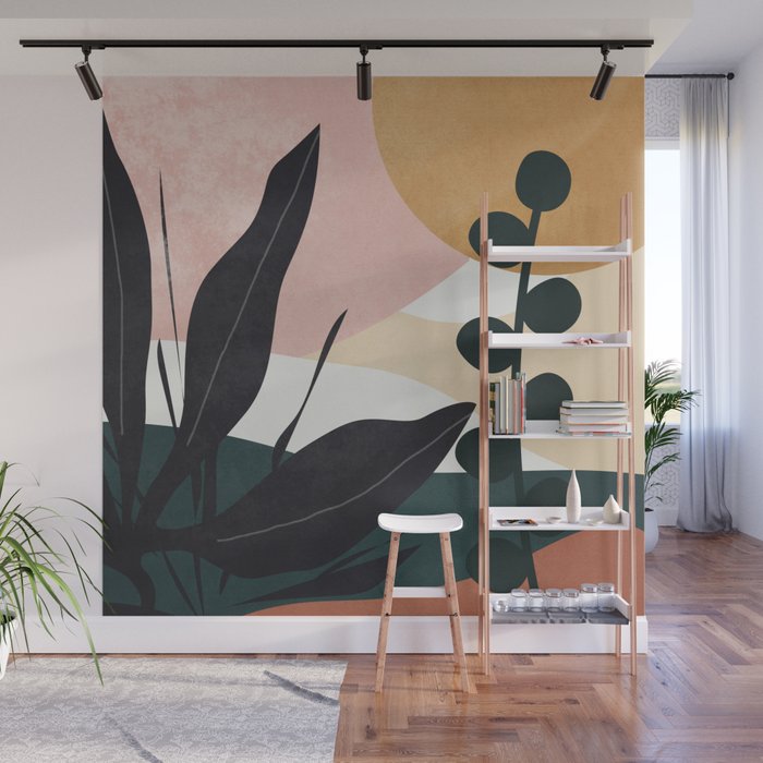 Abstract Landscape Wall Mural