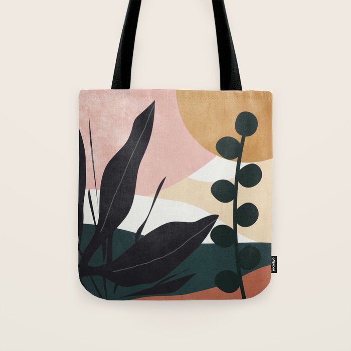Abstract Landscape Tote Bag Gallery Image 1