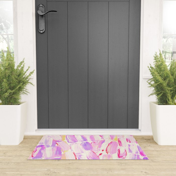 Peaches Sugarcane Welcome Mat Gallery Image 3