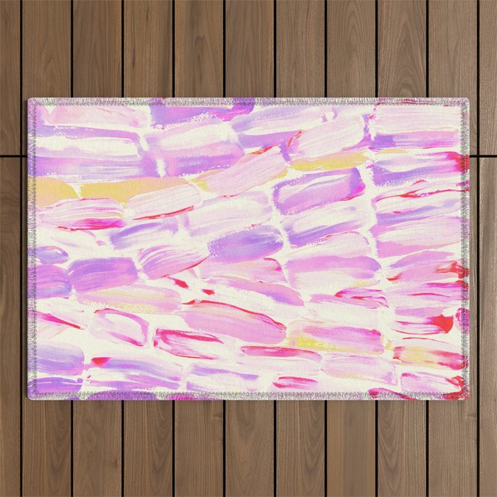 Peaches Sugarcane Outdoor Rug Gallery Image 1