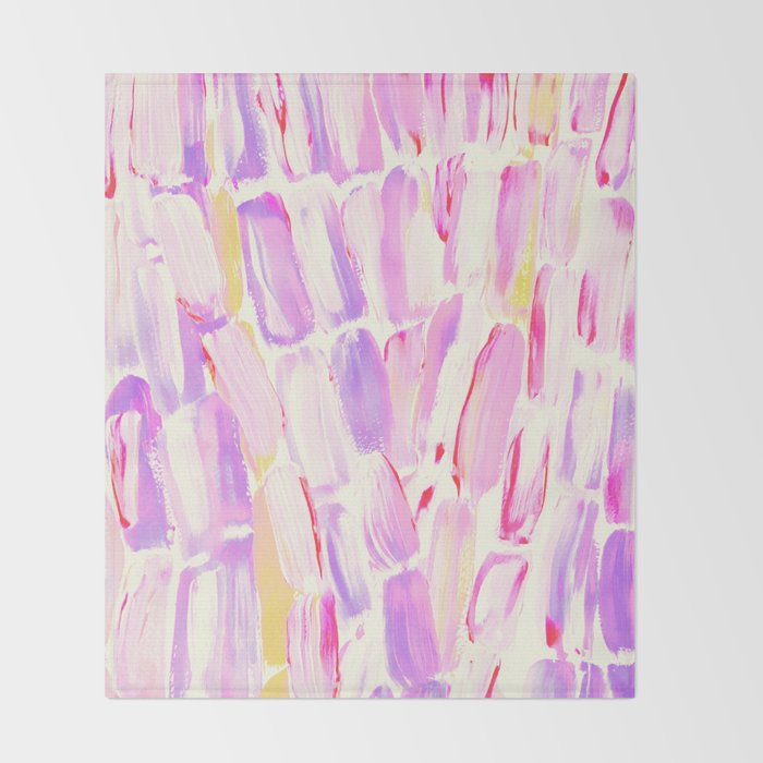 Peaches Sugarcane Throw Blanket Gallery Image 2