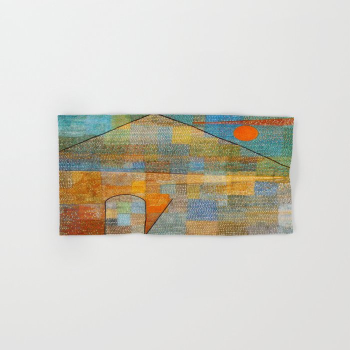 Paul Klee Ad Parnassum Bath Towel Gallery Image 1