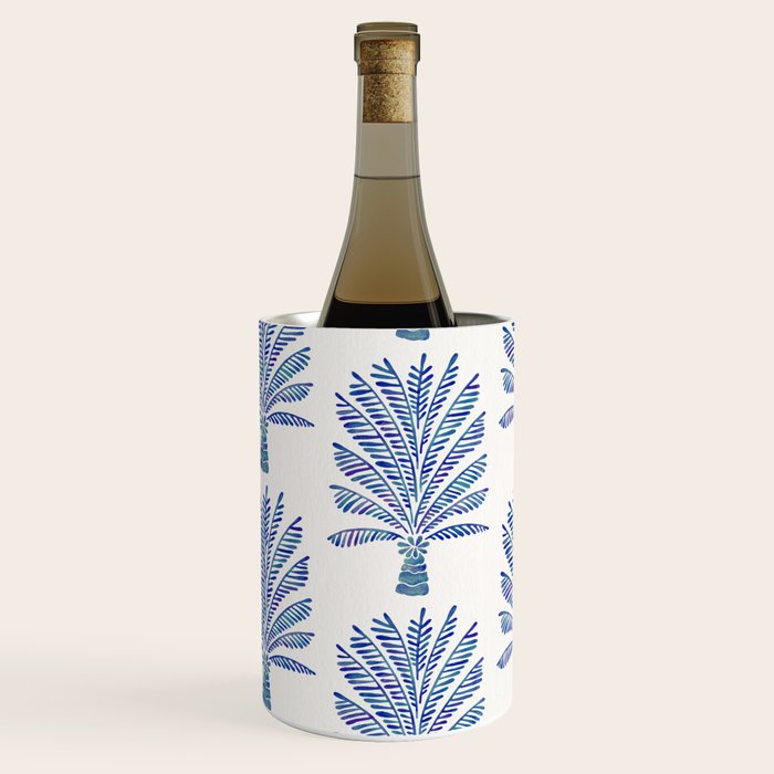 Palm Tree - Navy Palette Wine Chiller Gallery Image 2