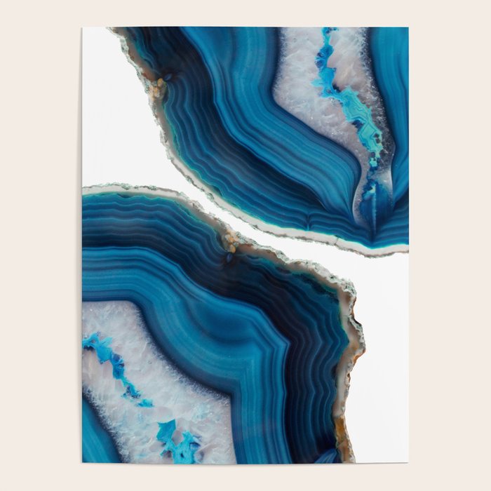 Blue Agate Poster Gallery Image 4
