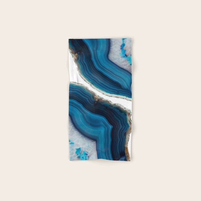 Blue Agate Bath Towel Gallery Image 1