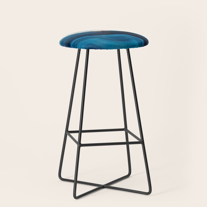 Blue Agate Stool Gallery Image 1