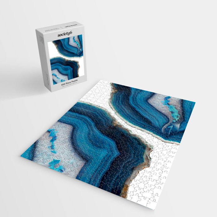 Blue Agate Jigsaw Puzzle Gallery Image 2