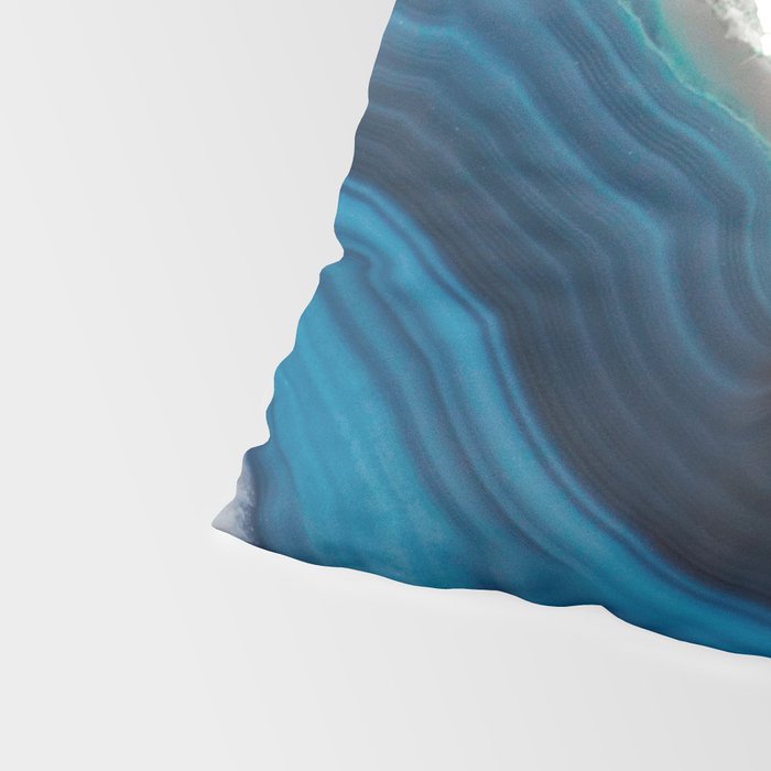 Blue Agate Pillow Sham Gallery Image 4