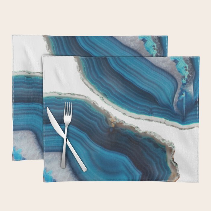 Blue Agate Placemat Gallery Image 1