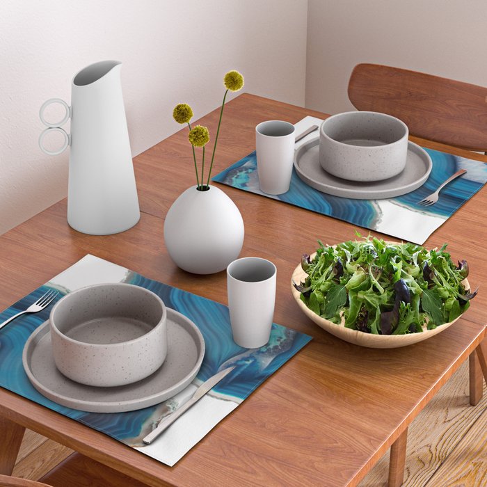 Blue Agate Placemat Gallery Image 2
