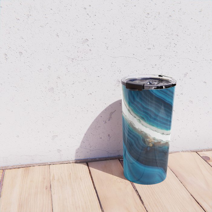Blue Agate Travel Mug Gallery Image 4