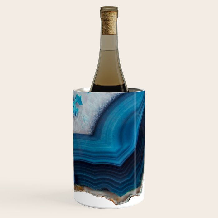 Blue Agate Wine Chiller Gallery Image 2