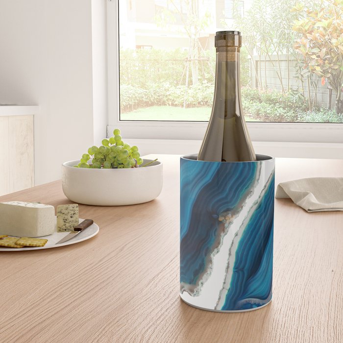 Blue Agate Wine Chiller Gallery Image 4