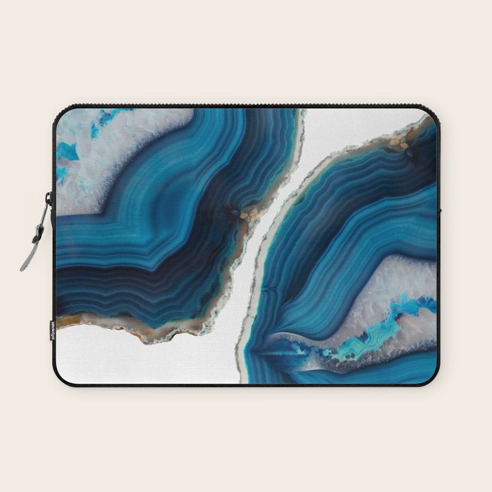 Blue Agate Laptop Sleeve Gallery Image 1