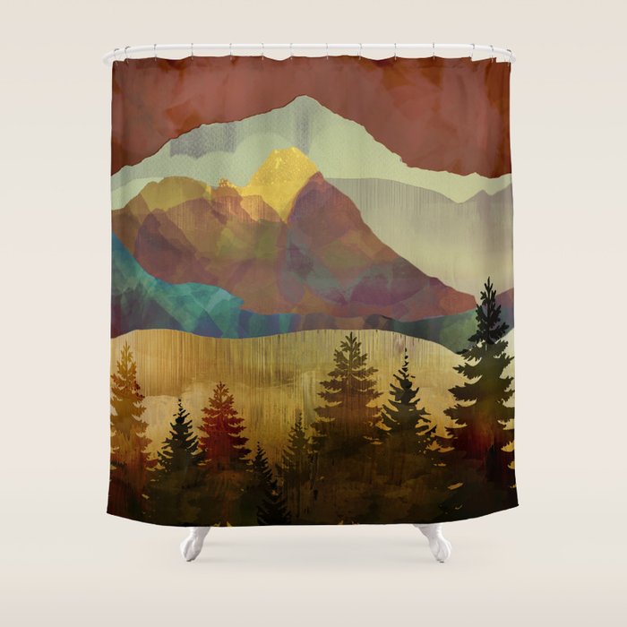 Autumn Sky Shower Curtain Gallery Image 1