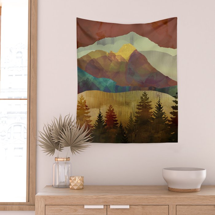 Autumn Sky Wall Tapestry Gallery Image 2