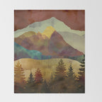 Autumn Sky Throw Blanket Gallery Image 2
