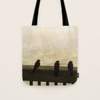 Four Blackbirds Tote Bag Gallery Image 1
