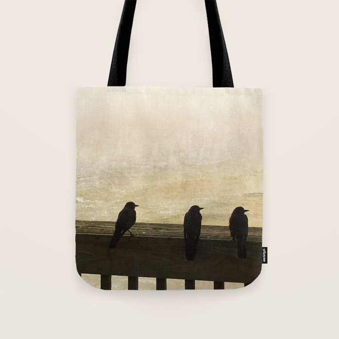 Four Blackbirds Tote Bag Gallery Image 1