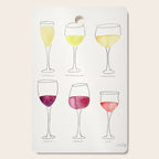 Wine Collection Cutting Board Gallery Image 1