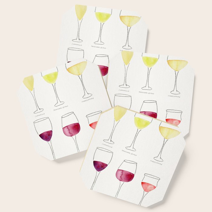 Wine Collection Coaster Gallery Image 1
