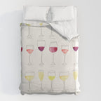 Wine Collection Duvet Cover Gallery Image 6