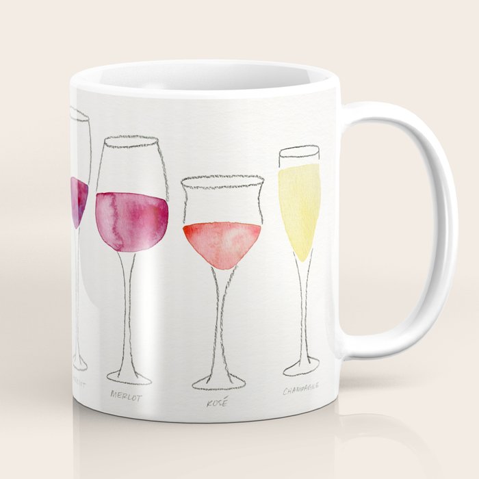 Wine Collection Coffee Mug Gallery Image 1