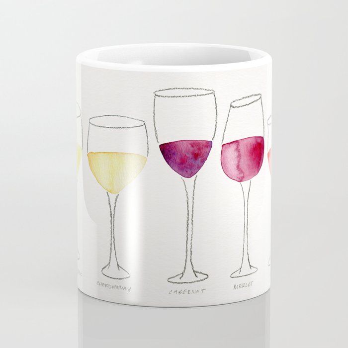 Wine Collection Coffee Mug Gallery Image 4