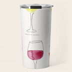 Wine Collection Travel Mug Gallery Image 1