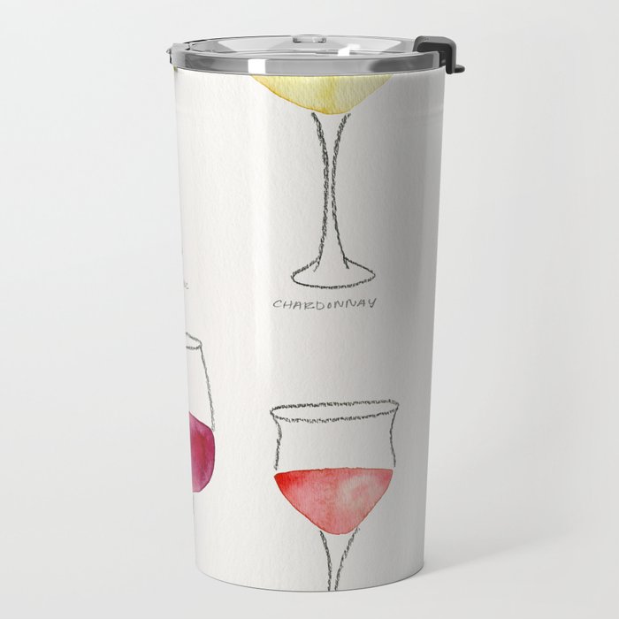 Wine Collection Travel Mug Gallery Image 2