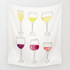Wine Collection Wall Tapestry Gallery Image 4