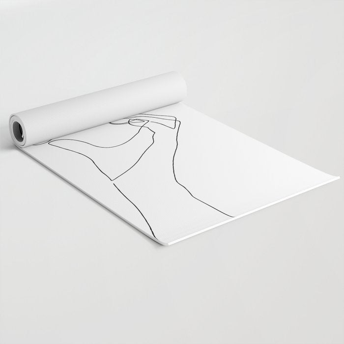 Hand Heart Yoga Mat Gallery Image 2