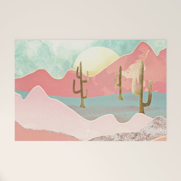 Desert Mountains Welcome Mat Gallery Image 1
