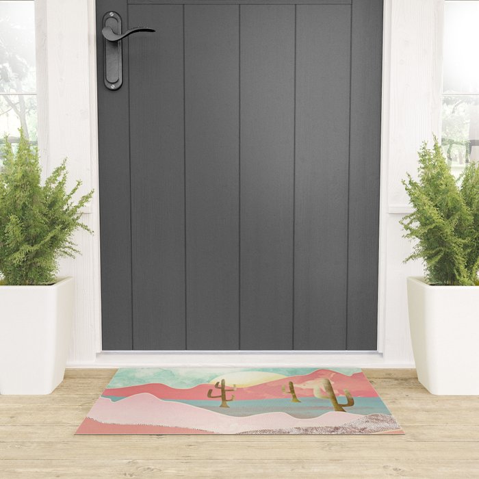 Desert Mountains Welcome Mat Gallery Image 3