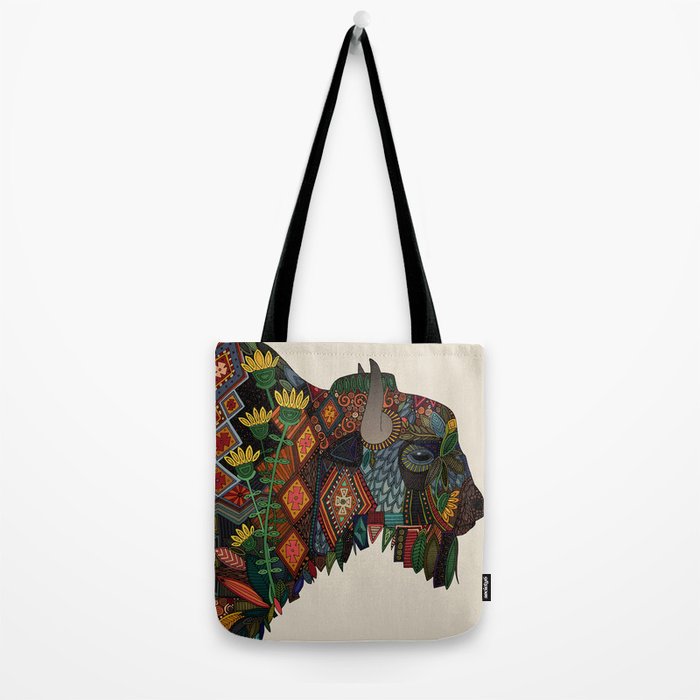 bison bone beige Tote Bag Gallery Image 2