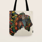 bison bone beige Tote Bag Gallery Image 1