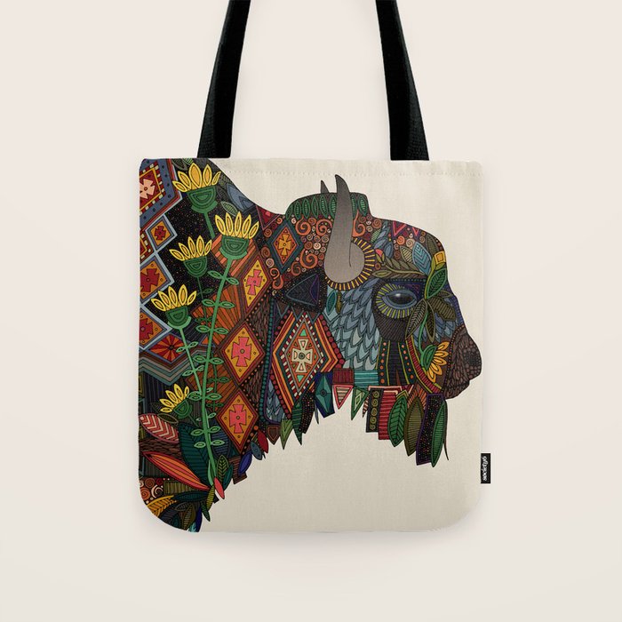 bison bone beige Tote Bag Gallery Image 1