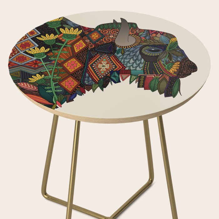 bison bone beige Side Table Gallery Image 2