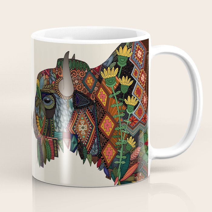 bison bone beige Coffee Mug Gallery Image 1