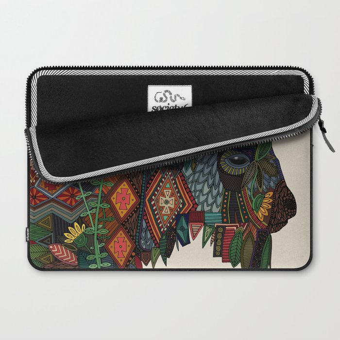 bison bone beige Laptop Sleeve Gallery Image 2