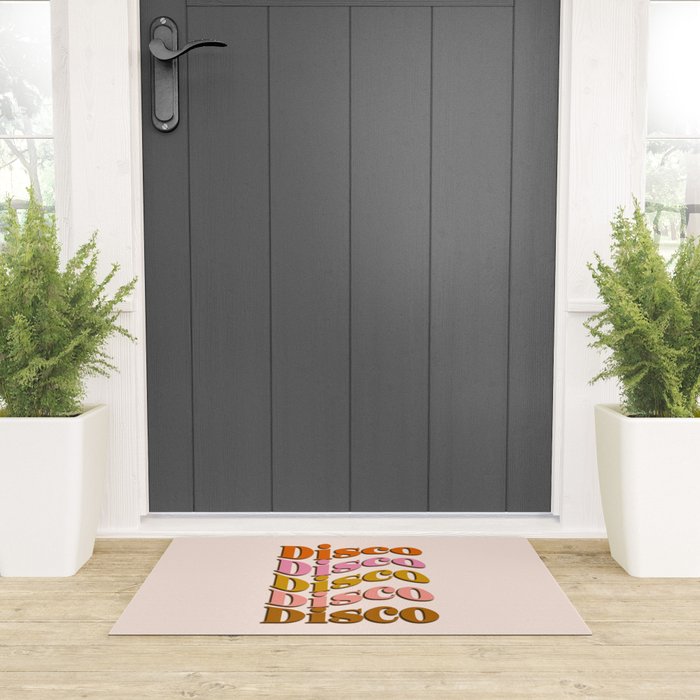 Groovy Disco Disco Welcome Mat Gallery Image 3