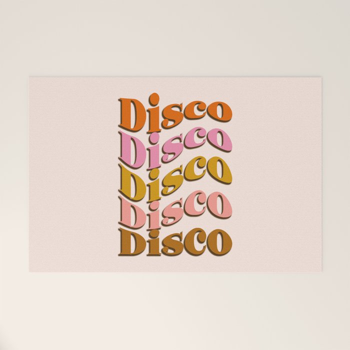 Groovy Disco Disco Welcome Mat Gallery Image 1